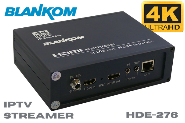 BLANKOM HDE-276 IP TV STREAMER