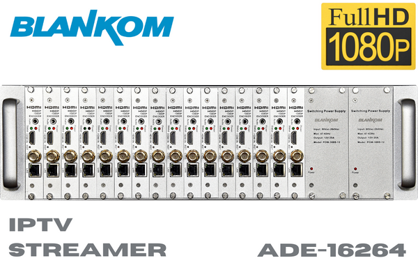 BLANKOM ADE-16264 IP Streamer and Encoder
