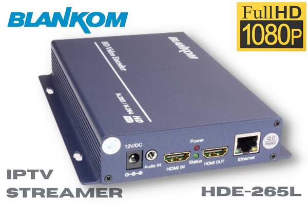 BLANKOM HDE-265L IP STREAMER ENCODER WITH HDMI