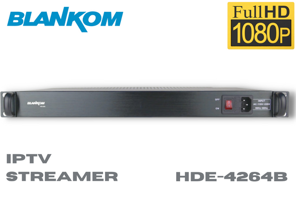 BLANKOM HDE-4264B IP Streamer and Encoder